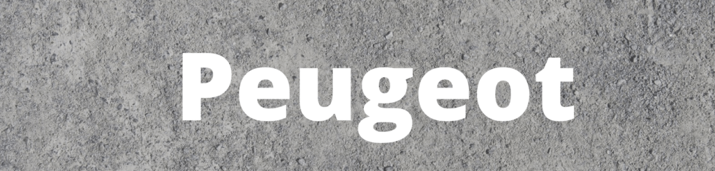 Bilveckor – Peugeot