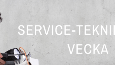 Serviceteknikerns Vecka!